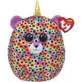 paraply Ty Squishy Beanies Yastık Renkli Leopar Giselle 26CM Kız Erkek Çocuk Oyuncak Eğitici Oyuncaklar - Çok Renkli