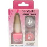paraply VRB37000 Very Bella - Bakım Seti (2 Farklı Renk ve Aromalı Lip Gloss+Oje) Kız Erkek Çocuk Oyuncak Eğ - Çok Renkli