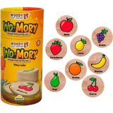 paraply Woody Wo-Mory Ahşap Hafıza Oyunu Kız Erkek Çocuk Oyuncak Eğitici Oyuncaklar - Çok Renkli