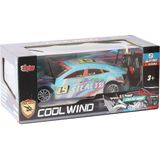 paraply XLX-698-19-25-56 Kumandalı Cool Wind Şarjlı Araba 24CM -Can Kız Erkek Çocuk Oyuncak Eğitici Oyuncakl - Çok Renkli