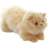 paraply Yatan Peluş Krem Kedi 26CM Kız Erkek Çocuk Oyuncak Eğitici Oyuncaklar - Çok Renkli