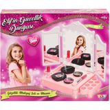 paraply ZEY2044 LED Işıklı Elif\'in Güzellik Dünyası Makyaj Seti Kız Erkek Çocuk Oyuncak Eğitici Oyuncaklar - Çok Renkli
