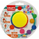 paraply Zıp Zıp Oyun Hamuru 20 gr Kız Erkek Çocuk Oyuncak Eğitici Oyuncaklar - Çok Renkli