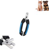 Paras Ticaret Evcil Hayvan Küçük Boy Tırnak Makası Köpek Kedi Tırnak Makası (Ebat: 12 cm x 4,2 Cm) - Siyah - Mavi