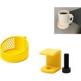 Paras Ticaret Özel Üretim Bardak Tutucu Modüler Masa Düzenleyici Tak Çıkar Düzenleyici (Çapı: 8,4 Cm) - Sarı