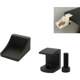 Paras Ticaret Özel Üretim Küçük Tepsi Modüler Masa Düzenleyici Ataş, Para, Anahtarlık, Cüzdan Vb. Için Tak Çıkar Düzenleyici Küçük Tepsi (Ebat: 7,9 cm x 6 cm x 5 Cm) - Siyah