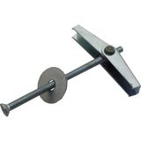 Paraşüt Dubel Metal Civatalı 8cm Katlanır Kanatlı Dubel Alçıpan (10) - Çok Renkli - Standart