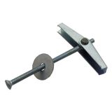 Paraşüt Dubel Metal Civatalı 8cm Katlanır Kanatlı Dubel Alçıpan (5)