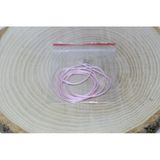 Paraşüt İpi Pembe 0.8Mm / 1 Metre (0.8Mm Ve Üzeri Taşlar İçin)