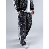 Paraşüt Kumaş Siyah Baggy Pantolon Coc3043-1
