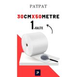 PARATİC HOME Balonlu Naylon 50 Metre X 30 Cm Size Özel Ebat Patpat Pıtpıt A Kalite