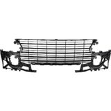 Parça World 7414NW-PEUGEOT 307 ÖN TAMPON PANJURU KROM ÇITALI ORTA 05-08 -PEJ0737045
