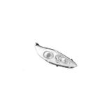 Parça World 8A6113W029CH-FORD FİESTA ÖN FAR MERCEK.EL.MOTORLU SAĞ 08- -FOR10FI023