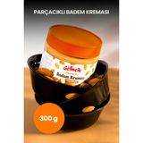 Parçacıklı Badem Kreması Kahvaltılık Özel Üretim Sürülebilir Badem Kreması 320 gr