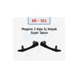 Parçafix Renault Megane 2 Kapı Çekme Kolu Kapı Kolçağı Takım Sağ Sol