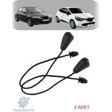 Parçamatik Renault Clio 3 Clio 4 Megane 2 Megane 3 Laguna Bagaj Pandizot Ipi 2'li Takım | Bagaj Raf Askı Ipi | Klipssiz | 7701062123