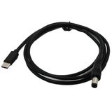 Parcbeny 1342 Type C To Dc 12V Pd 5.5 * 2.5mm Adaptör 1 Metre Çevirici Power Şarj Kablosu Type C PD Power Supply Cable Uç2:DC 5.5 * 2.5mm (5.5 * 2.1mm ile uyumludur kullanılabilir))