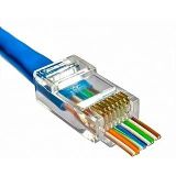 Parcbeny 18439 EZ YENİ NESİL RJ45 CAT5/CAT6 8P/8C AÇIK UÇLU DELİKLİ KABLO UCU SOKET (5)