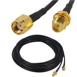 Parcbeny 4445 10 Metre Wireless Wi-fi Crc9 Anten Uzatıcı Uzatma Kablosu ALTIN KAPLAMA KONTAK UÇLAR BİLGİSAYAR,MODEM,ACCESS POİNT WİRELESS ADAPTÖR GİBİ CİHAZLARIN ANTENLERİNİ UZATMAK İÇİN KULLANILIR