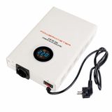 Parcbeny 7002 POWERMASTER Seri SLIM-1000 OTOMATİK 1000 WATT KOMBİ VOLTAJ REGÜLATÖRÜ Tek fazlı Yüksek korumalı Metal Kasa (Boy : 29 Cm/En : 18 Cm/Derinlik : 6 Cm) ((1000, Vat)