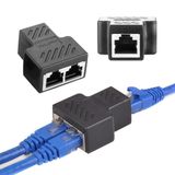 Parcbeny P-26130 Ethernet Splitter 1 ila 2 RJ45 Ağ Kablosu Adaptörü, Not Sadece Bir Seferde Bir Ağ Bağlayın, ADSL/Bilgisayarlar/TV'ler/Yönlendiriciler ile Uyumlu 1.KALİTE KAPLİN COUPLER SPLİTTER (1)