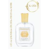 PARDOLE K-076 Çiçeksi, Meyvemsi, Odunsu Favoris Kadın Parfüm - 50 ml - Gül, Şakayık, Litchi, Frezya, Sedir