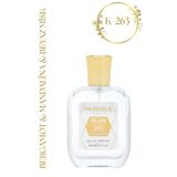 PARDOLE K-263 Çiçeksi Amber Favoris Kadın Parfum -50 ml - Bergamot, Mandalina, Ambrofix, Beyaz Misk