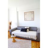 PARELDA HOME KREM (EKRU) Yıldız Oturma Yerini Kapatan Koltuk Örtüsü/Koltuk Kılıfı 115x200