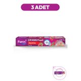 Parex 10'lu Çift Kilitli Buzdolabı Poşeti Büyük Boy 26 x 28 cm Üçlü Paket