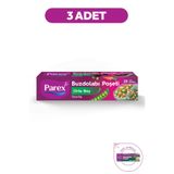 Parex 20'li Buzdolabı Poşeti Orta Boy 24 x 38 cm Üçlü Paket
