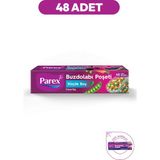 Parex 40’li Buzdolabı Poşeti Küçük Boy 20 x 30 cm 48'li Paket