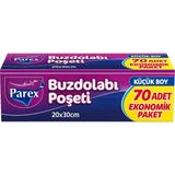 Parex 70’li Küçük Boy Buzdolabı Poşeti 20 x 30 cm Şeffaf Özellikli Ekonomik Paket