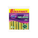 Parex 8'Li Bulaşık Süngeri Ekonomik Paket