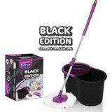 Parex Black Edition Otomatik Temizlik Seti Kauçuk Başlı Çok Renkli Temizlik Araçları