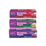 Parex Buzdolabı Poşeti Büyük Orta ve Küçük Boy 3'lü Paket