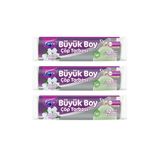 Parex Büzgülü 10'lu Çöp Torbası Yasemin Kokulu Büyük Boy 65 x 70 cm Üçlü Paket