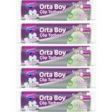 Parex Büzgülü Çöp Torbası Yasemin Kokulu 15'li Orta Boy 55 x 60 cm Beşli Paket