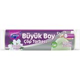 Parex Büzgülü Çöp Torbası Yasemin Kokulu Büyük Boy 10'lu 65 x 70 cm