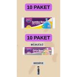 Parex Çöp Torbası Jumbo Boy 80X110 Büzgülü Orta Boy 55X60 (PRX041) - 80 x 110 cm