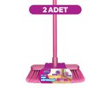 Parex Eğik Sapli Yer Süpürgesi İkili Paket