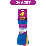 Parex Mikrofiber 4'lü Temizlik Bezi 24 Paket