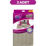 Parex Mikrofiber Temizlik Bezi 50 x 55 cm İkili Set Dayanıklı Yapı ile Etkili Temizlik