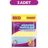Parex Mikrofiber Temizlik Bezi 5'li Setli Paket Yüksek Emicilik Özelliği ile Derinlemesine Temizlik