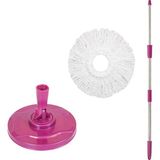 Parex Mop Seti 3'lü Sap Başlık Mikrofiber Yedeği ile Temizlik Kolaylığı