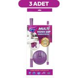 Parex Multi Yedek Sap (Black Edition,quick,smart,twister,tornado,tinny Uyumlu) Üç Paket - Mor