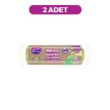 Parex Natura Büzgülü 10'lu Çöp Torbası Büyük Boy 65 x 70 cm Ikili Paket