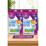 Parex Neo Fiber Cam Bezi 2’li Avantaj Paketi Mikrofiber Cam Temizlik Bezi İz Bırakmayan Güçlü Temizlik