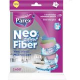 Parex Neofibre Mikrofiber Temizlik Bezi 2'li Hızlı Kuruma ve Makinede Yıkanabilir Özellik