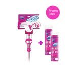 Parex Pratik Paspas Çift Sıkmalı + 2'li Yedek Mop