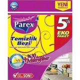 Parex Temizlik Bezi 5'li %30 Mikrofiber